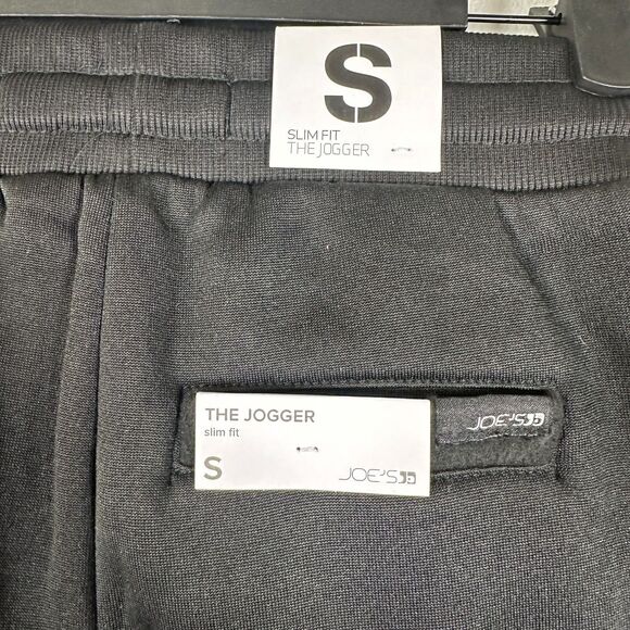 Joe's Jeans The Jogger Slim Fit Sweat Pants Pull On Black Boys Small NEW - Picture 5 of 6